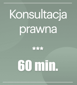 Konsultacja prawna - 60 min.